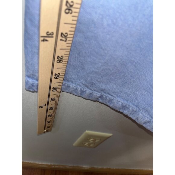 Zara Women's Wide Legged Jeans Size 6 light Blue - Picture 4 of 9